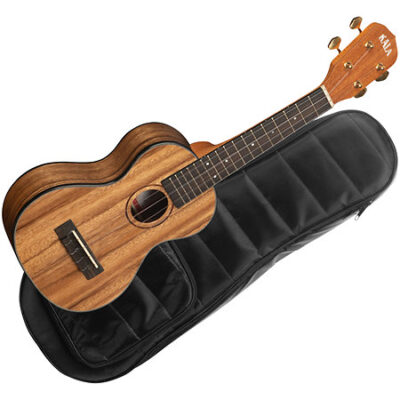 Kala Solid Curly Trembesi Metropolitan Soprano + housse