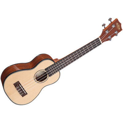 Kala Solid Spruce Top Mahogany Long Neck Soprano
