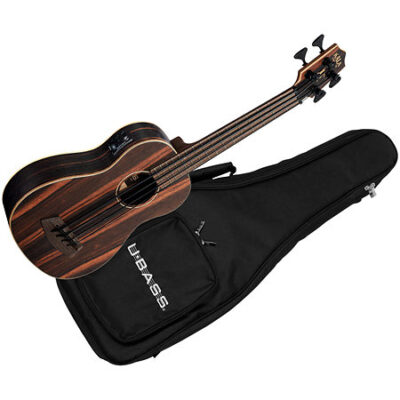 Kala Striped Ebony U-Bass + housse