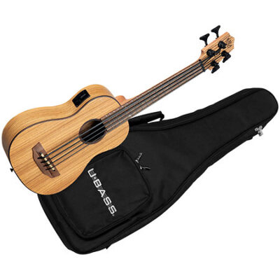 Kala Zebrawood U-Bass + housse