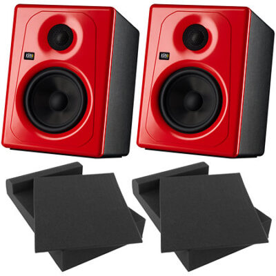 Krk Kreate 5 Scarlett Studio + Monisoft (La paire)