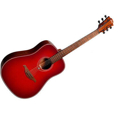 LAG Tramontane Dreadnought Special Edition Red Burst