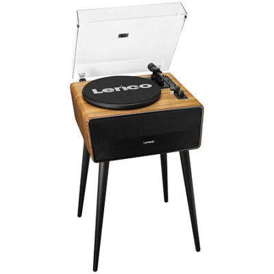 Lenco LS-570OK Tourne disque sur pieds Oakwood