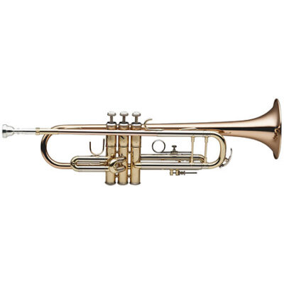 Levante LV-TR6305 – Trompette professionnelle en Sib maillechort/laiton vernis.