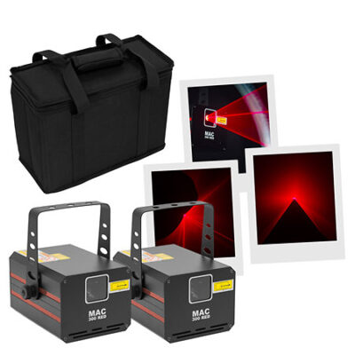 Mac Mah Pack 2x MAC 300 Red + Bag
