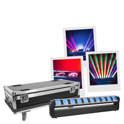 Mac Mah Pack Kolor Move Bar 10x 30W (la paire) + Flightcase