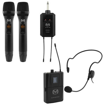 Mac Mah Pack W-UHF Bodypack(la paire) + W-UHF 200 M