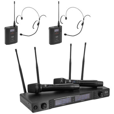 Mac Mah UHF 2000 M + 2 UHF 1000 Bodypack