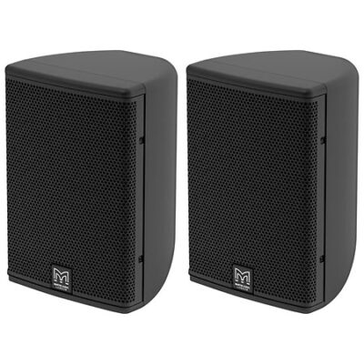 Martin Audio CDD5BTX-MAR Coaxiale 5″/0,7″ commutable 100V noir Marine (la paire)