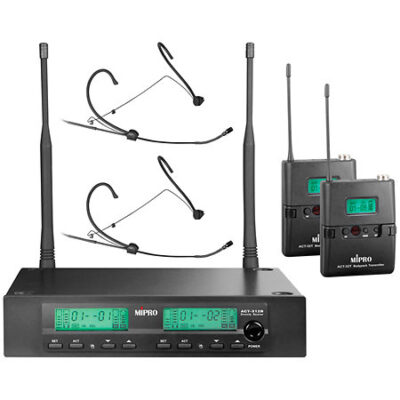Mipro ACT 312II + 2x ACT 32T + 2x MU 55HN