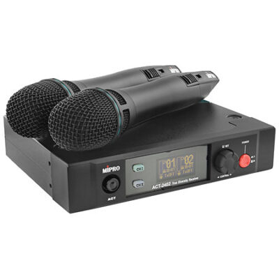 Mipro Pack 2x ACT-24HC Lithium + ACT-2402