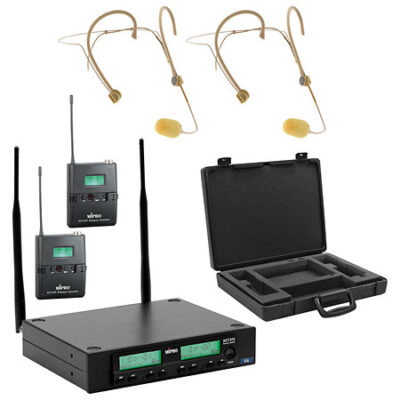 Mipro Pack Duo MU-210D + Récepteur + Duo ACT-32T Émetteur + Malette