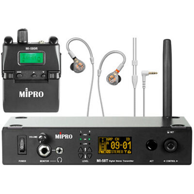 Mipro Pack In-Ear MI-58T + MI-580R Lithium + DT30 IE