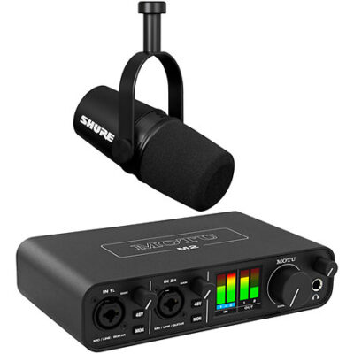 Motu Pack M2 + Micro MV7X