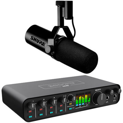Motu Pack M6 + Micro SM7dB