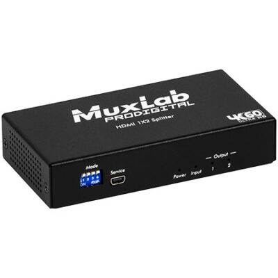 MuxLab 500425 HDMI 1×2 Splitter 4K60