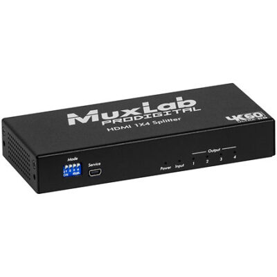 MuxLab 500426 HDMI 1×4 Splitter 4K60