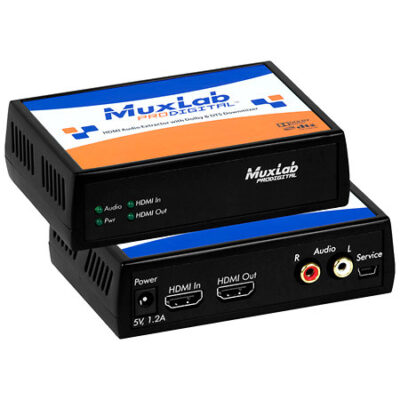 MuxLab 500439 Extracteur audio HDMI 2CH Dolby DTS Downmixer