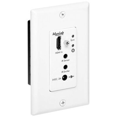 MuxLab 500451 WP DEC TX – Émetteur Mural HDMI/HDBT/UHD-4K