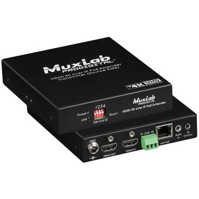 MuxLab 500759 TX HLO – Émetteur HDMI 4K sur IP Loop Out