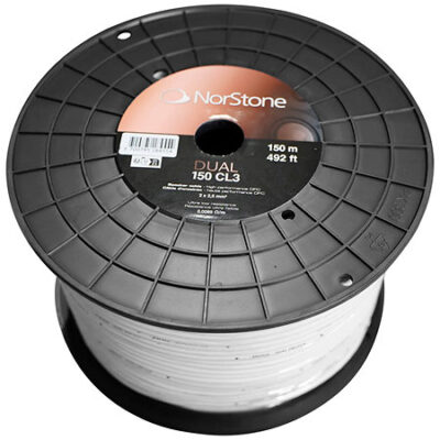 NorStone Câble Dual CL3 2 x 2.5 mm² 150 m