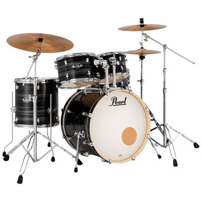 Pearl EXX705NNBRC-778 Export Graphite Silver Twist 20″ + HWP-834 + PX 14/16/20