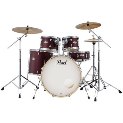 Pearl EXX725SNBRC-864 Export Satin Scarlet 22″ + HWP-834 + PX 14/16/20