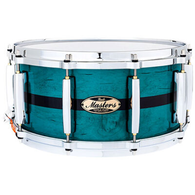 Pearl MP4C1465SC-850 Masters Maple Pure Custom Aqua Turquoise Stripe 14″ x 6,5″