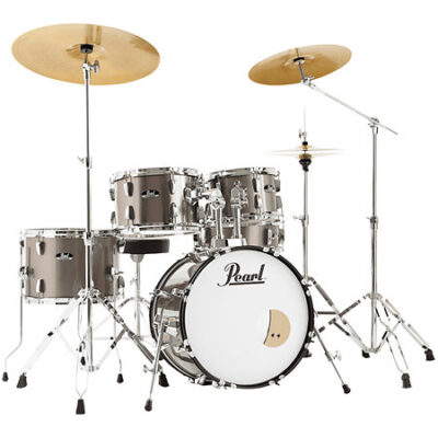 Pearl Roadshow 18″ Bronze Metallic + 3 cymbales Sabian Solar