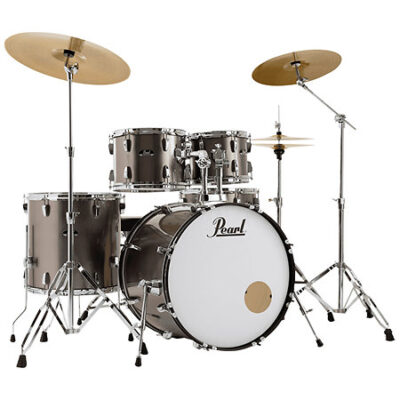 Pearl Roadshow Rock 22″ Bronze Metallic + 3 cymbales Sabian Solar