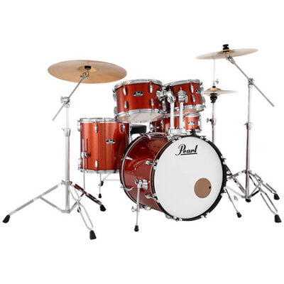 Pearl RSS525SBCC-749 Roadshow+ rock 5 fûts 22 » Burnt Orange Sparkle + B-50 + 3 cymbales Sabian