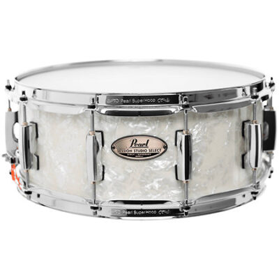 Pearl STS1455SC Session Studio Select 14 » x 5.5″ Nicotine White Marine Pearl
