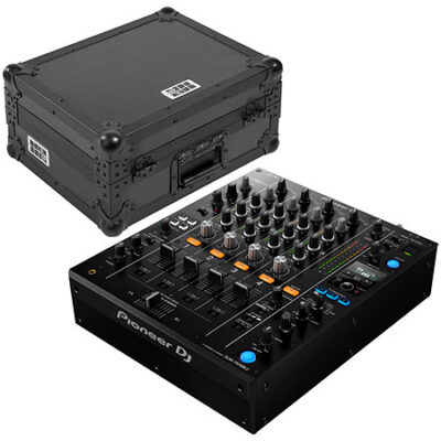 Pioneer DJ DJM 750 MK2 + Flight 12″ Mixer CDJ Black