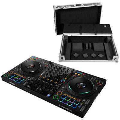 Pioneer DJ Pack DDJ-FLX10 + Flight Case à roulettes Silver Walkasse