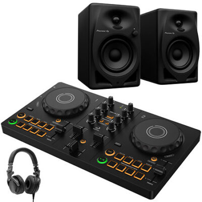 Pioneer DJ Pack DDJ-FLX2 + Enceintes + Casque