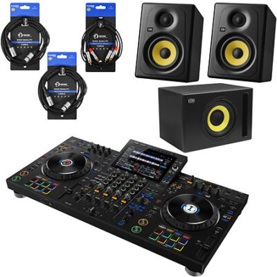 Pioneer DJ Pack XDJ-AZ + Enceintes + Sub + Câbles