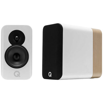 Q Acoustics Concept 300 Blanc et Chêne (la paire)