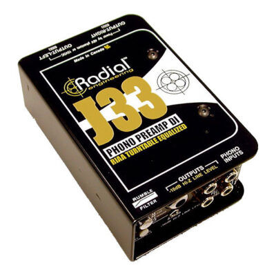 Radial J33 Phono Preamp Active DI