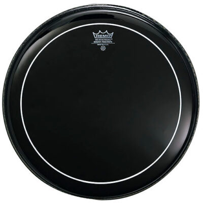 Remo Ebony Pinstripe 20″ GROSSE CAISSE