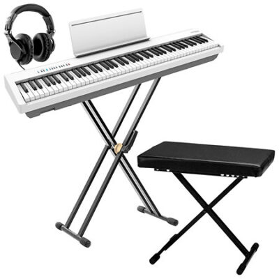 Roland Pack FP-30X White + Stand + Banquette + Casque