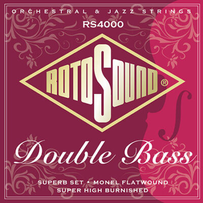 Rotosound RS4000M Nylon/Monel Flatwound Double Bass Set