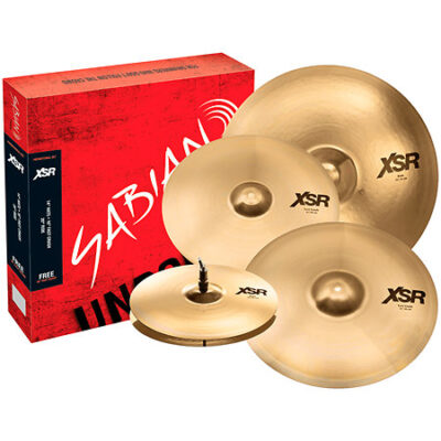 Sabian XSR5005GB Set Harmonique 14″- 16″- 20″ + crash 18″