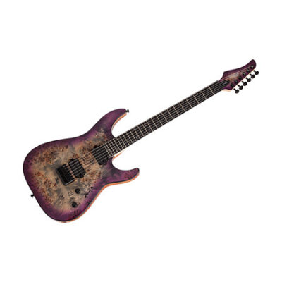 Schecter C-6 Pro Aurora Burst