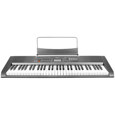 Shiver KS-52 clavier arrangeur 61 touches gris métallisé