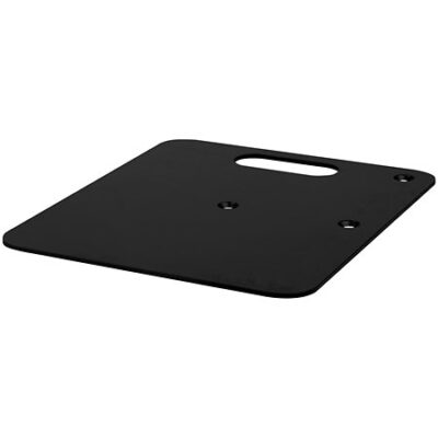 Showgear 89302 Plaque embase Noire 600 x 600 mm