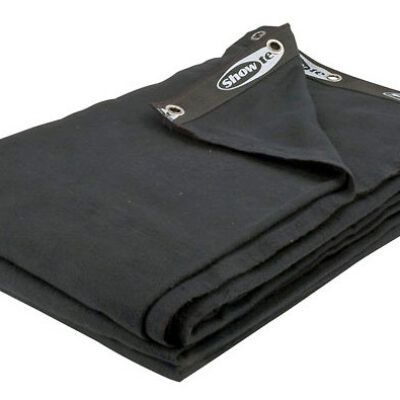 Showgear Backdrop Black 6m x 9m