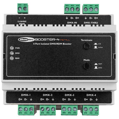 Showtec Booster-4 Install