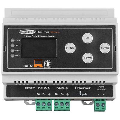 Showtec NET-2 Install