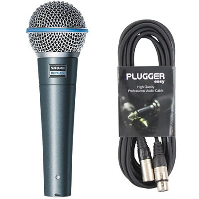 Shure Pack Beta 58A + Câble XLR 6m