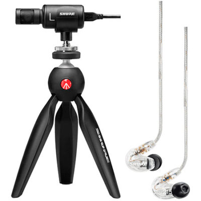 Shure Pack MV88+ Vidéo Kit + casque
